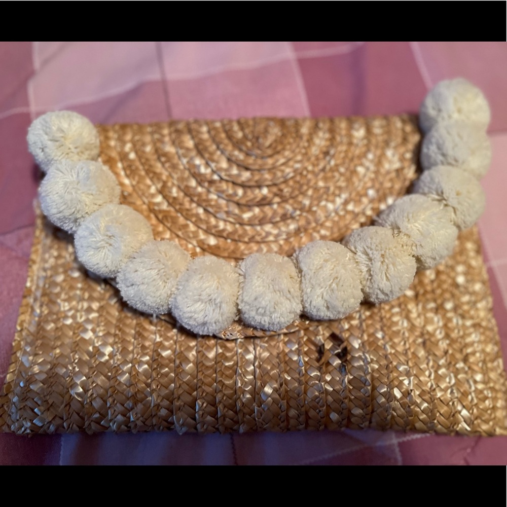 BN - Straw Clutch Bag